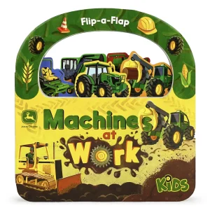 Outback Toys Books, Calendars & Dvds<John Deere Machines at Work Flip-a-Flap Book