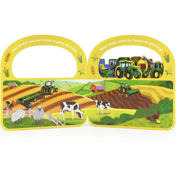 Outback Toys Books, Calendars & Dvds<John Deere Machines at Work Flip-a-Flap Book