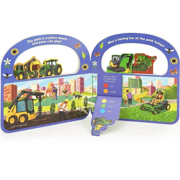 Outback Toys Books, Calendars & Dvds<John Deere Machines at Work Flip-a-Flap Book