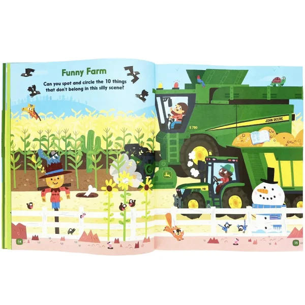 Outback Toys Books, Calendars & Dvds<John Deere Mega Machines Activity Book