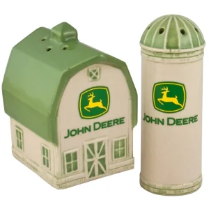 Outback Toys Kitchen<John Deere Modern Barn & Silo Salt & Pepper Set