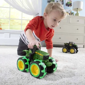 Manufacturer_ERTL Preschool Playroom<John Deere Monster Treads Lightning Wheels Tractor