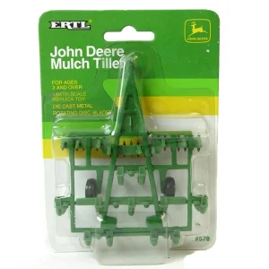 Manufacturer_ERTL Implements<1/64 John Deere Mulch Tiller by ERTL