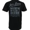 Outback Toys John Deere<John Deere Nothing Runs Like a Deere Black Short Sleeve T-Shirt