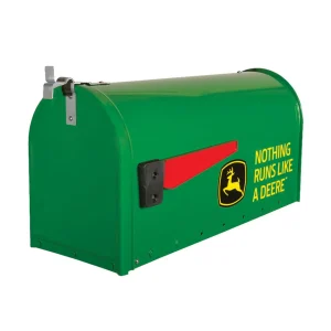 Outback Toys Farm Art & DéCor | Outdoor<John Deere Nothing Runs like a Deere Standard Mailbox With Running Deer Logo