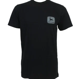 Outback Toys John Deere<John Deere Nothing Runs Like a Deere Black Short Sleeve T-Shirt