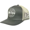 Outback Toys John Deere<John Deere Olive Green High Profile Twill and Tan Mesh Cap