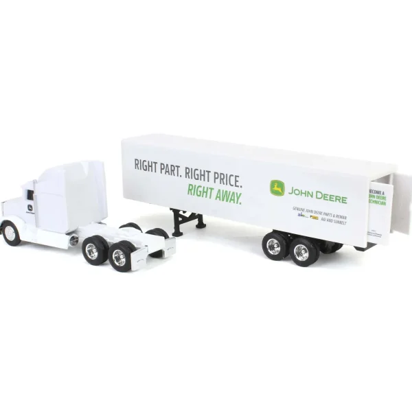 Manufacturer_ERTL Box Trucks & Trailers<1/64 John Deere Parts Semi, ERTL Replica Play