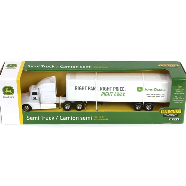 Manufacturer_ERTL Box Trucks & Trailers<1/64 John Deere Parts Semi, ERTL Replica Play