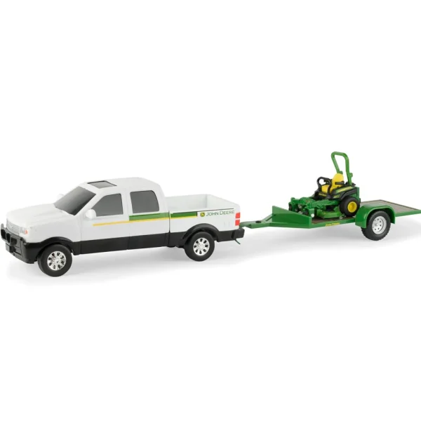 Manufacturer_ERTL Lawn & Garden<1/32 John Deere Pickup with ZTrak Mower and Trailer