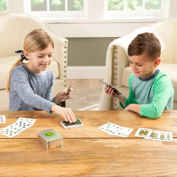 Manufacturer_ERTL Games & Puzzles<John Deere Playing Cards with Collectors Tin