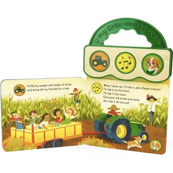 Outback Toys Books, Calendars & Dvds<John Deere "When I Grow Up!" Sound Board Book