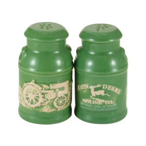 Outback Toys Kitchen<John Deere Raised-Relief Milk Can Salt & Pepper Set