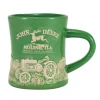 Outback Toys Kitchen<John Deere Raised-Relief 'Steel Wheels' Diner Mug