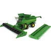 Manufacturer_ERTL Combines & Harvesters<1/64 John Deere S780 Tracked Combine with Corn & Grain Heads, ERTL Prestige Collection
