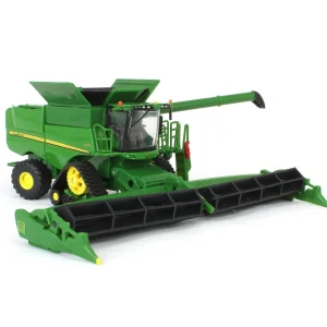 Manufacturer_ERTL Combines & Harvesters<1/64 John Deere S780 Tracked Combine with Corn & Grain Heads, ERTL Prestige Collection