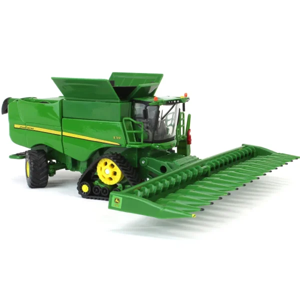 Manufacturer_ERTL Combines & Harvesters<1/64 John Deere S780 Tracked Combine with Corn & Grain Heads, ERTL Prestige Collection