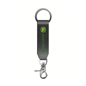 Outback Toys Tools & Auto<John Deere Strap KeyChain with Leather Strap