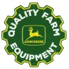 Outback Toys Branded Signs<John Deere Tire Shape Logo 11.5" Metal Sign