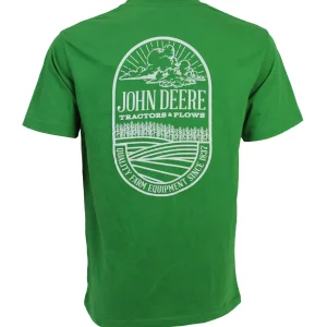 Outback Toys John Deere<John Deere Tractors & Plows Quality Farm Equipment Green Short Sleeve T-Shirt