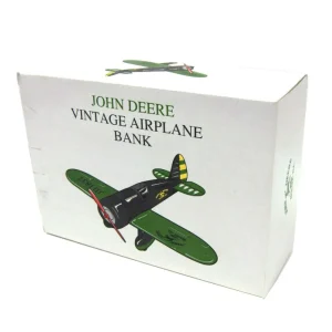 Manufacturer_SpecCast Airplanes & Banks<1992 John Deere Travel Air Model R Die-cast Airplane Bank
