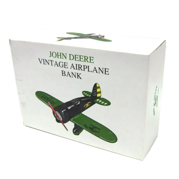Manufacturer_SpecCast Airplanes & Banks<1992 John Deere Travel Air Model R Die-cast Airplane Bank