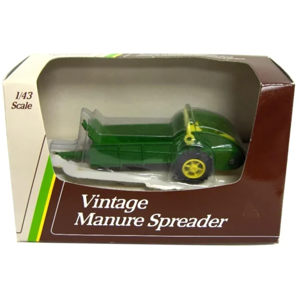 Manufacturer_ERTL Implements<1/43 John Deere Vintage Manure Spreader