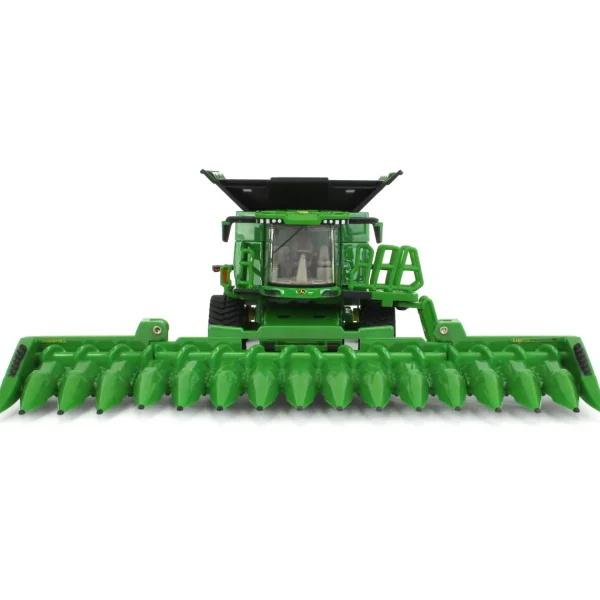 Manufacturer_ERTL Combines & Harvesters<1/64 John Deere X9 1100 Combine w/ Front Tracks and Draper & Corn Heads, ERTL Prestige Collection