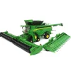 Manufacturer_ERTL Combines & Harvesters<1/32 John Deere X9 1000 Tracked Combine w/ Corn & Draper Heads, ERTL Prestige Collection