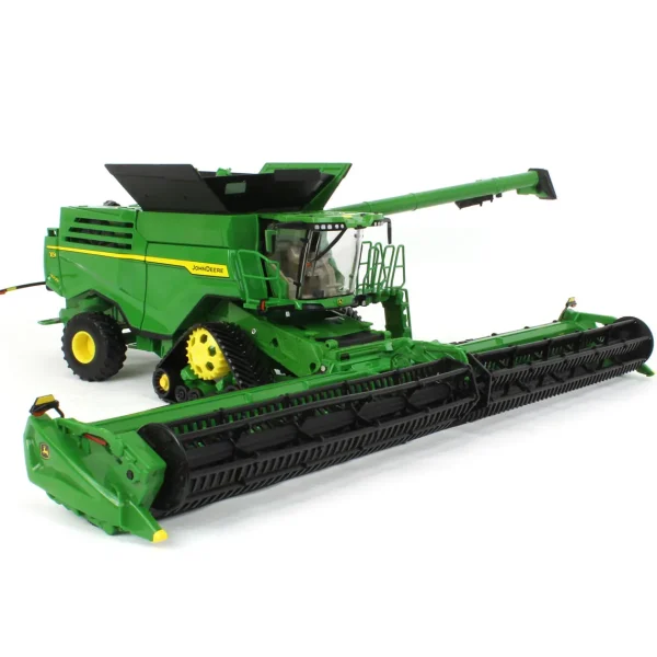 Manufacturer_ERTL Combines & Harvesters<1/32 John Deere X9 1000 Tracked Combine w/ Corn & Draper Heads, ERTL Prestige Collection