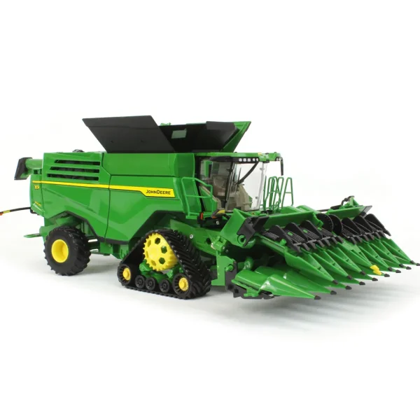 Manufacturer_ERTL Combines & Harvesters<1/32 John Deere X9 1000 Tracked Combine w/ Corn & Draper Heads, ERTL Prestige Collection