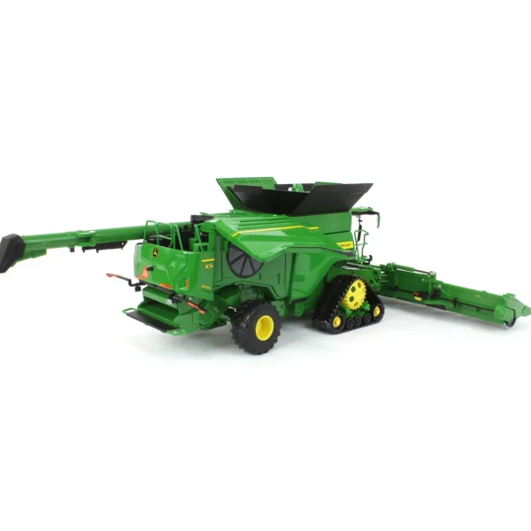 Manufacturer_ERTL Combines & Harvesters<1/32 John Deere X9 1000 Tracked Combine w/ Corn & Draper Heads, ERTL Prestige Collection