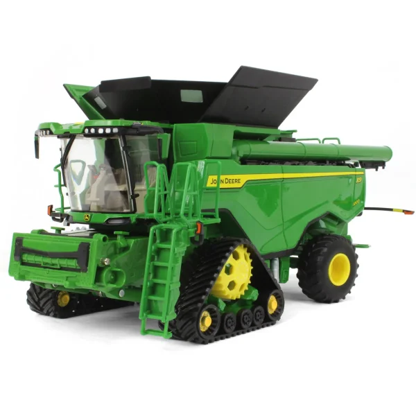 Manufacturer_ERTL Combines & Harvesters<1/32 John Deere X9 1000 Tracked Combine w/ Corn & Draper Heads, ERTL Prestige Collection