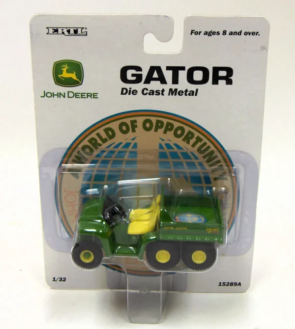 Manufacturer_ERTL Atvs & Side By Sides<1/32 John Deere 6x4 Gator, 2001 John Deere Expo Edition