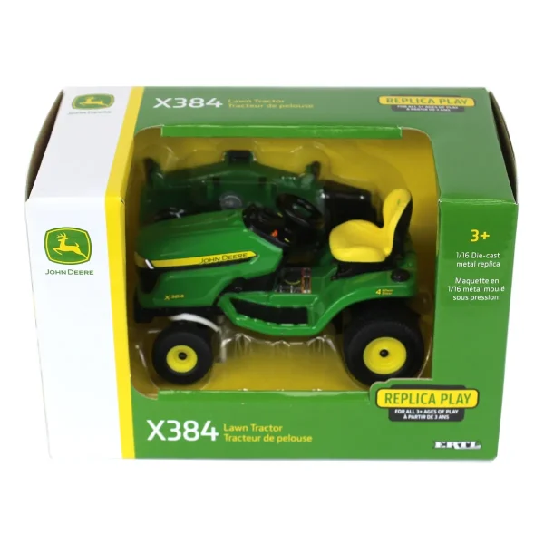 Manufacturer_ERTL Lawn & Garden<1/16 John Deere X384 Lawn Tractor