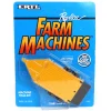 Manufacturer_ERTL Lowboys & Flatbeds<1/64 John Deere Yellow Trailer with Tandem Axles and Ramp by ERTL