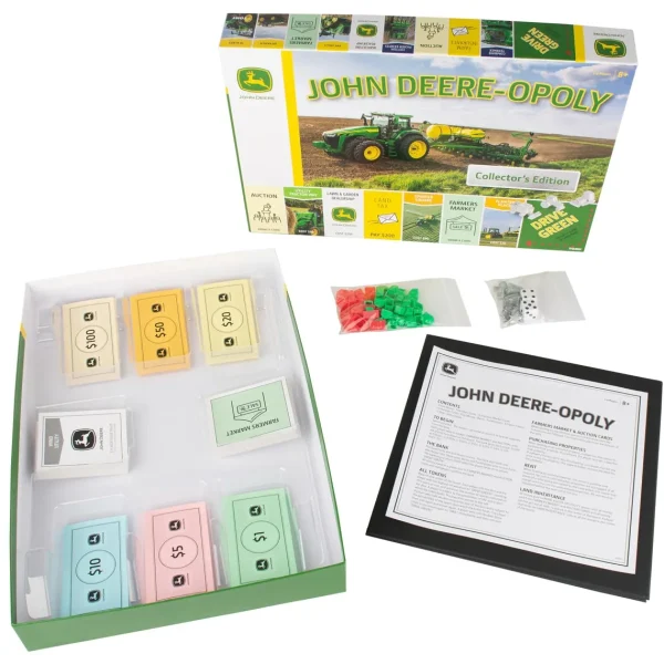 Manufacturer_ERTL Games & Puzzles<John Deere-Opoly Board Game