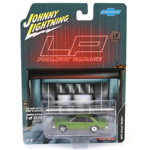 Manufacturer_Johnny Lightning Cars & Suvs<1/64 Johnny Lightning 1979 Chevrolet Malibu, Jungle Green, LP Diecast Garage Exclusive