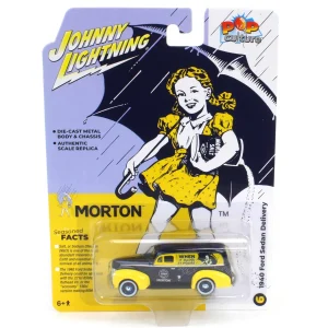 Manufacturer_Johnny Lightning Cars & Suvs<1/64 Johnny Lightning Pop Culture, Morton Salt 1940 Ford Sedan Delivery