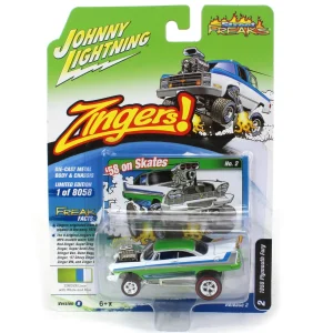 Manufacturer_Auto World Cars & Suvs<1/64 Johnny Lightning Street Freaks 2022 Release 2B - 1958 Plymouth Fury, Zingers