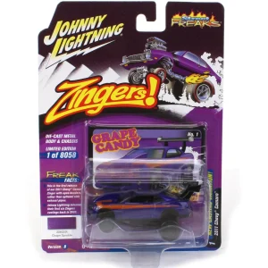 Manufacturer_Auto World Cars & Suvs<1/64 Johnny Lightning Street Freaks 2022 Release 2B - 2011 Chevrolet Camaro, Zingers