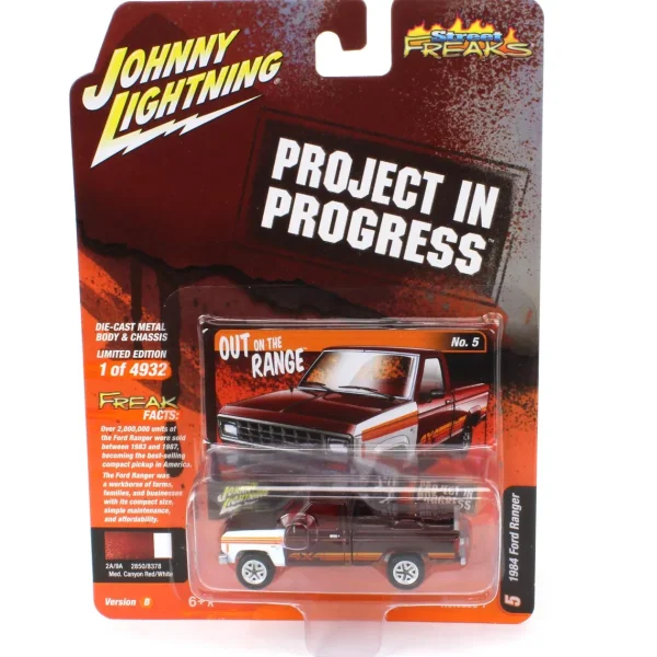 Manufacturer_Auto World Pickup Trucks<1/64 Johnny Lightning Street Freaks 2023 Release 1B - 1984 Ford Ranger, Project in Progress