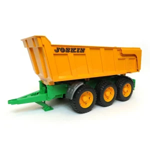 Manufacturer_Bruder Toys Dump Trucks<1/16 Joskin Dumping Trailer w/ Dump Action and Lifting Tailgate