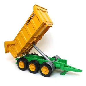 Manufacturer_Bruder Toys Dump Trucks<1/16 Joskin Dumping Trailer w/ Dump Action and Lifting Tailgate