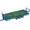 Manufacturer_ERTL Implements<1/32 Kane Die Cast Large Bale Trailer with 7 Bales