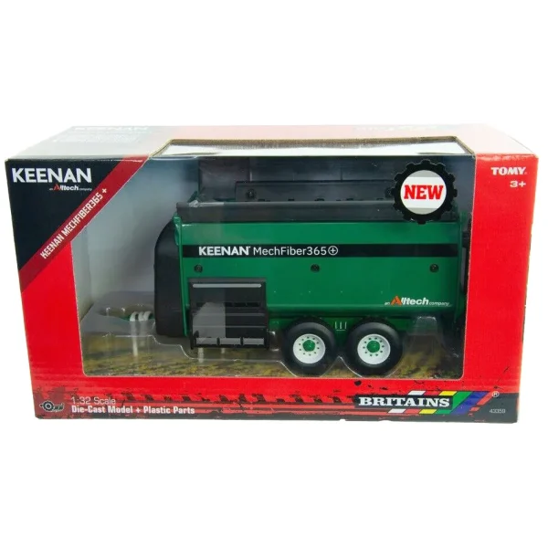 Manufacturer_ERTL Implements<1/32 Keenan MechFiber 365+ Tandem Axle Mixer