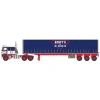 Manufacturer_DCP by First Gear Box Trucks & Trailers<1/64 Kenworth K100 COE Flattop w/ Tri-axle Trailer, Scott's of Mt. Gambier, DCP by First Gear