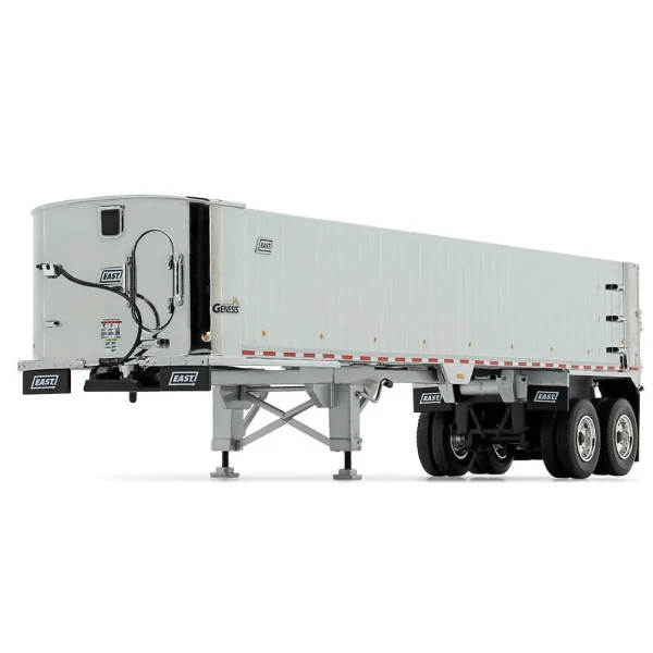 Manufacturer_First Gear, Inc. Dump Trucks<1/50 Kenworth T880, Black and Chrome, with East Genesis End Dump Trailer by First Gear