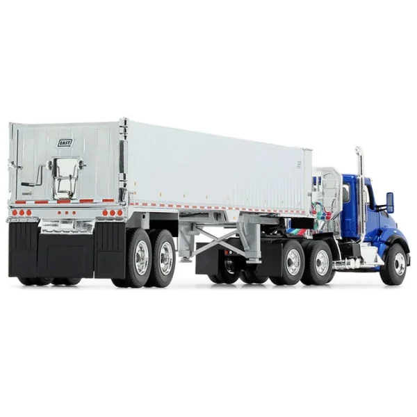 Manufacturer_First Gear, Inc. Dump Trucks<1/50 Kenworth T880, Blue, with East Genesis End Dump Trailer by First Gear