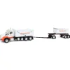 Manufacturer_DCP by First Gear Dump Trucks<1/64 Kenworth T880 Dump w/ Dolly & Rogue Tandem Dump Trailer, Knife River, 2021 Natl Toy Truck 'N Construction